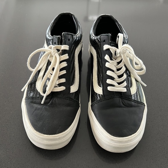 Leather Vans style: Old Skool shoe - Picture 2 of 4